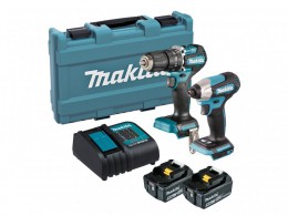 Makita DLX2414ST Combi Kit 18V 2 x 5.0Ah Li-ion £249.95